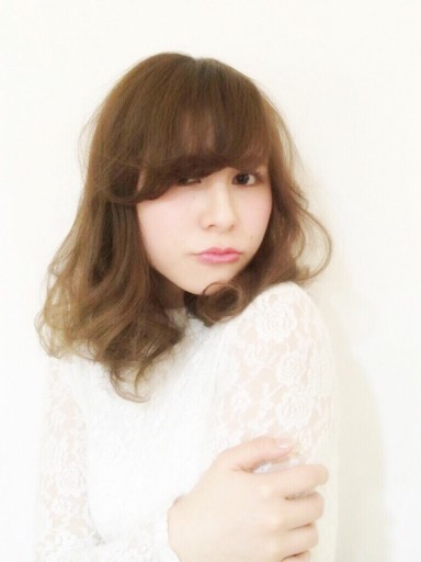 外国人風カラー×ゆるふわパーマ